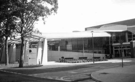 Leisure Centre from Freeman's Place